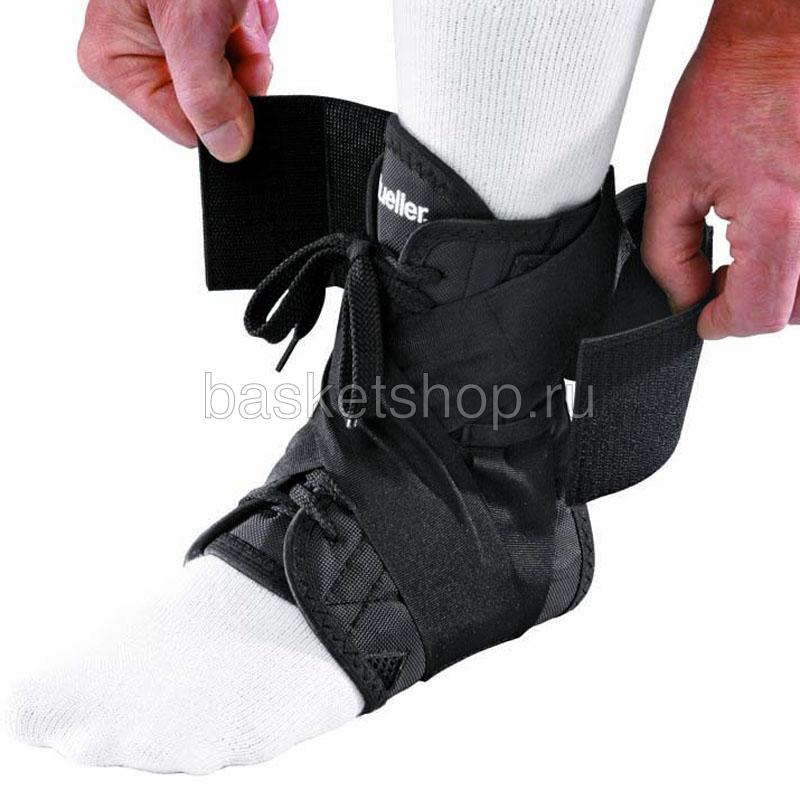 Mueller Бандаж soft ankle brace (41332 blk)  - цена, описание, фото 1